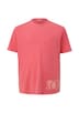 T-Shirt mit Label-Print