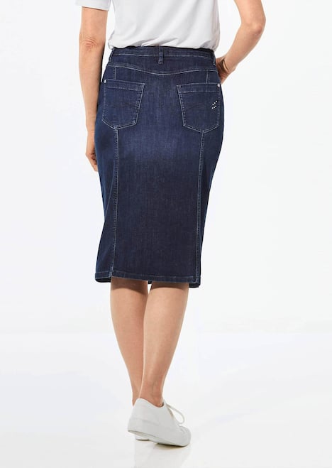 GOLDNER Jeansrok Jeansrok in 5-pocket stijl
