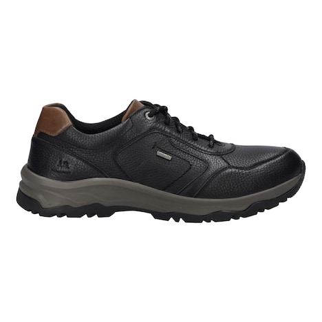 Herren Halbschuh Leroy 60, schwarz-kombi