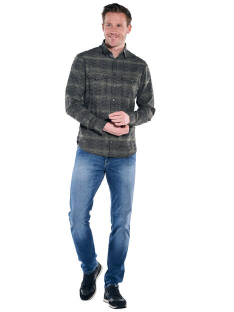 engbers Herren Karohemd , Khaki