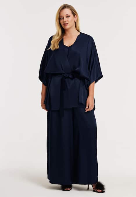 mit Langarm Kimono