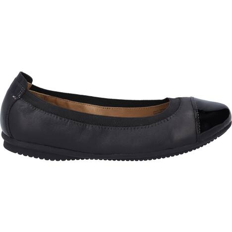 Damen Ballerina Pippa 07, schwarz