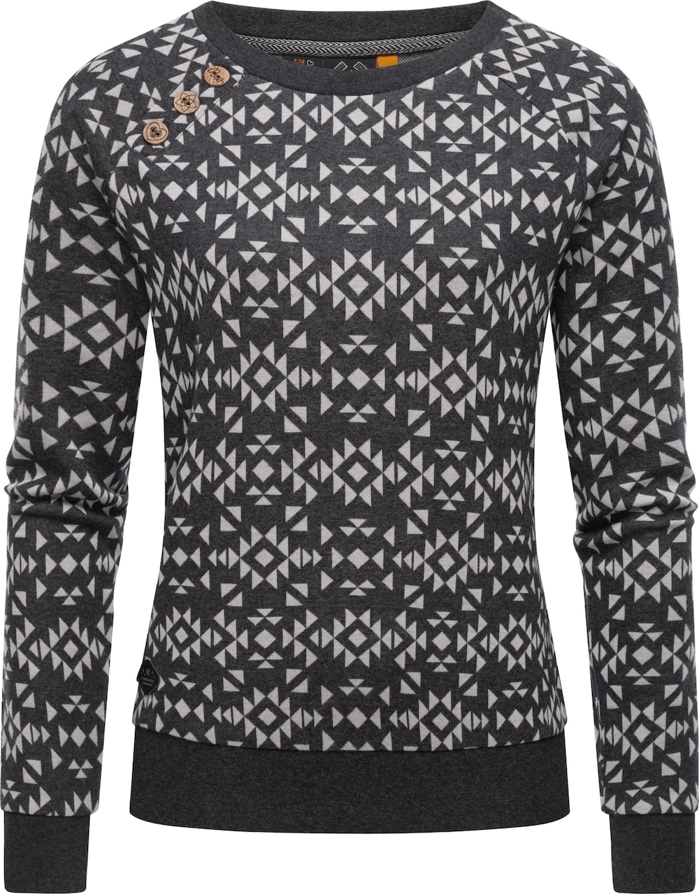 Rundhalspullover Darria Aztec