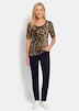 Shirt mit elegantem Leo Print
