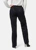 GOLDNER Jersey broek Comfortabel elastische broek met glitter