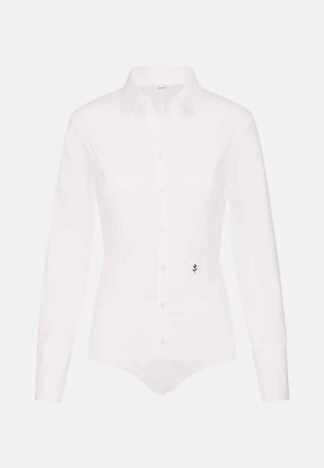 Damen Bodybluse - Uni