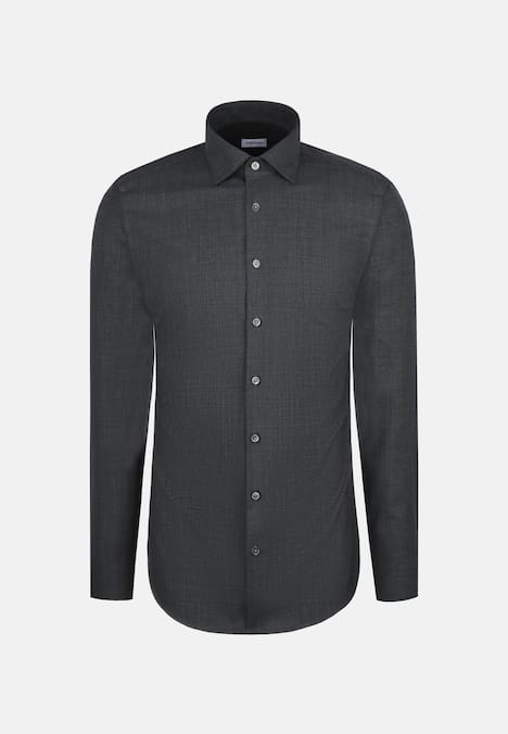 Herren Business Hemd - Uni