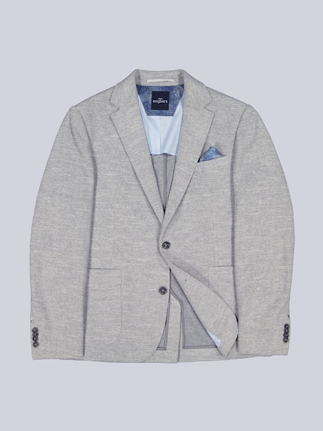 engbers Herren Freizeit-Sakko slim fit , Hellgrau