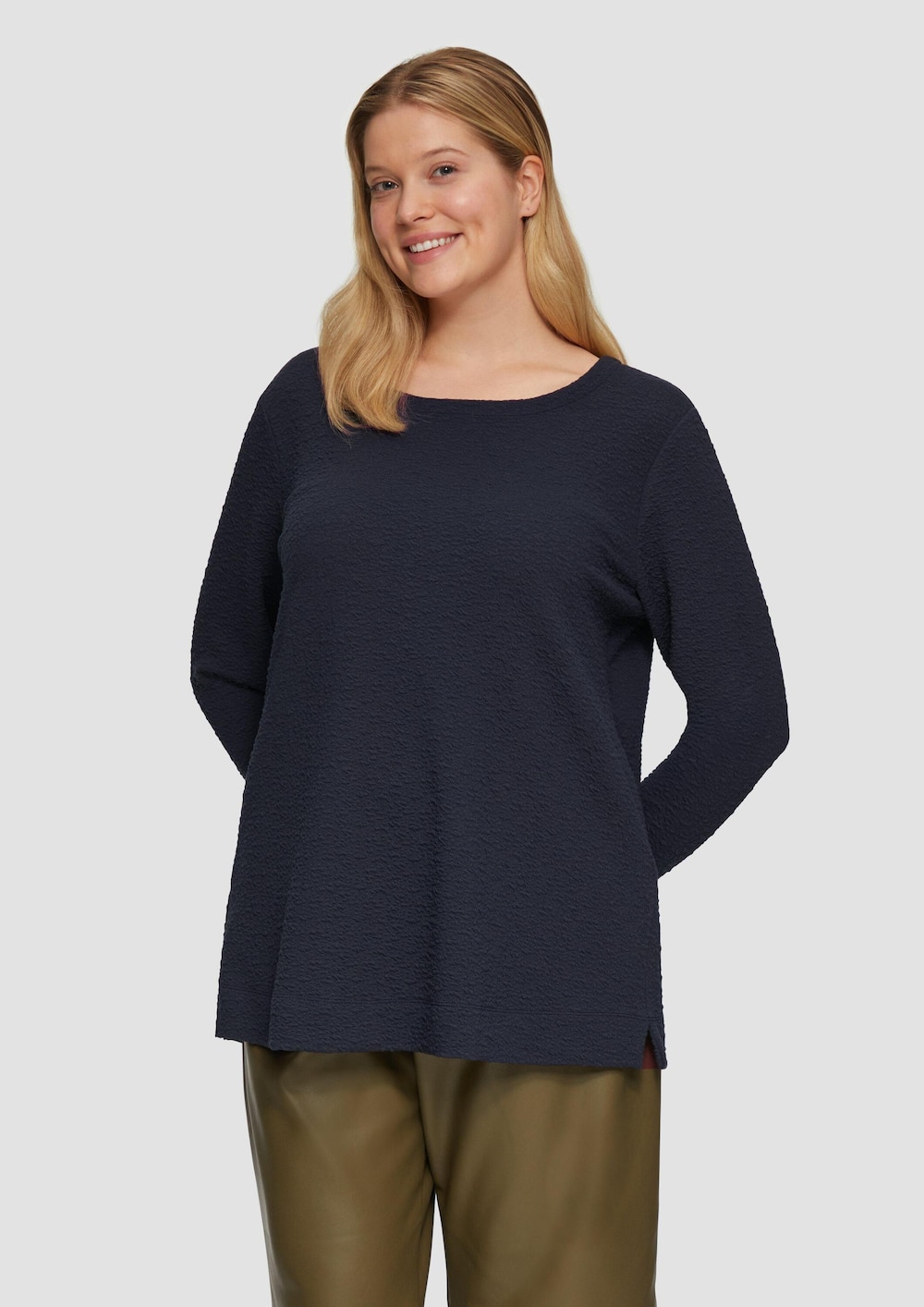 Sweatshirt aus Jacquard