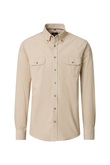 Freizeithemd extra langer Arm 72cm uni Casual Fit