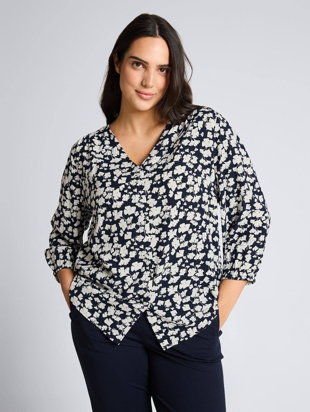 Bluse aus Viskose
