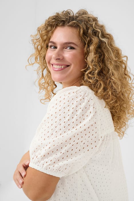 Kurzarm-Bluse Regular fit