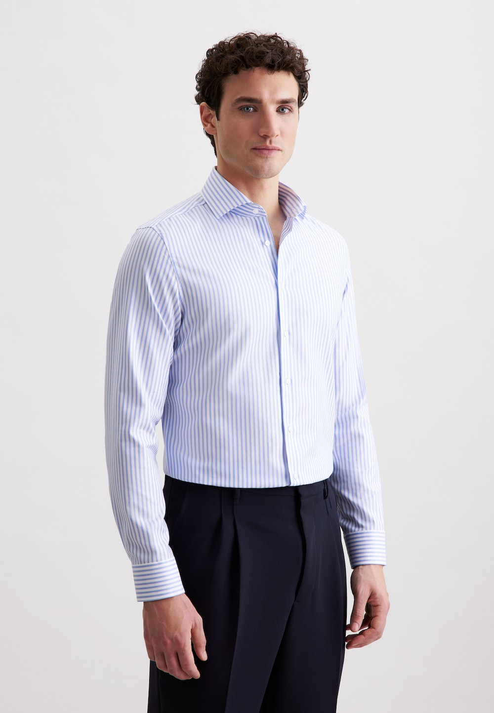 Herren Business Hemd - Gestreift