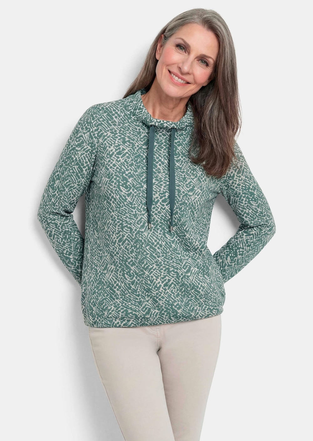 Sweater mit grafischem Druck