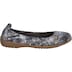 Damen Ballerina Fenja 01, anthrazit-multi