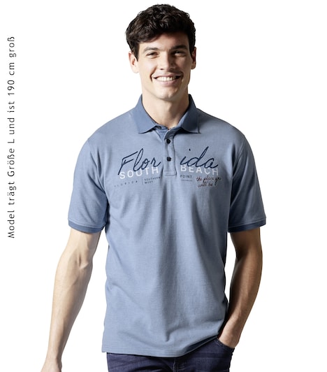 Polo-Shirt uni