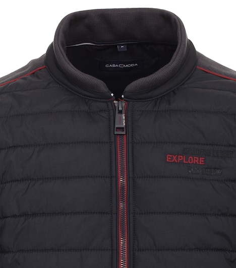 Sweatjacke uni