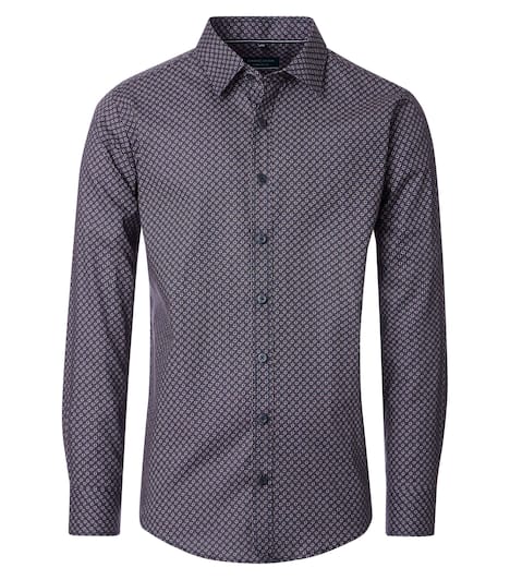 Freizeithemd Print Comfort Fit