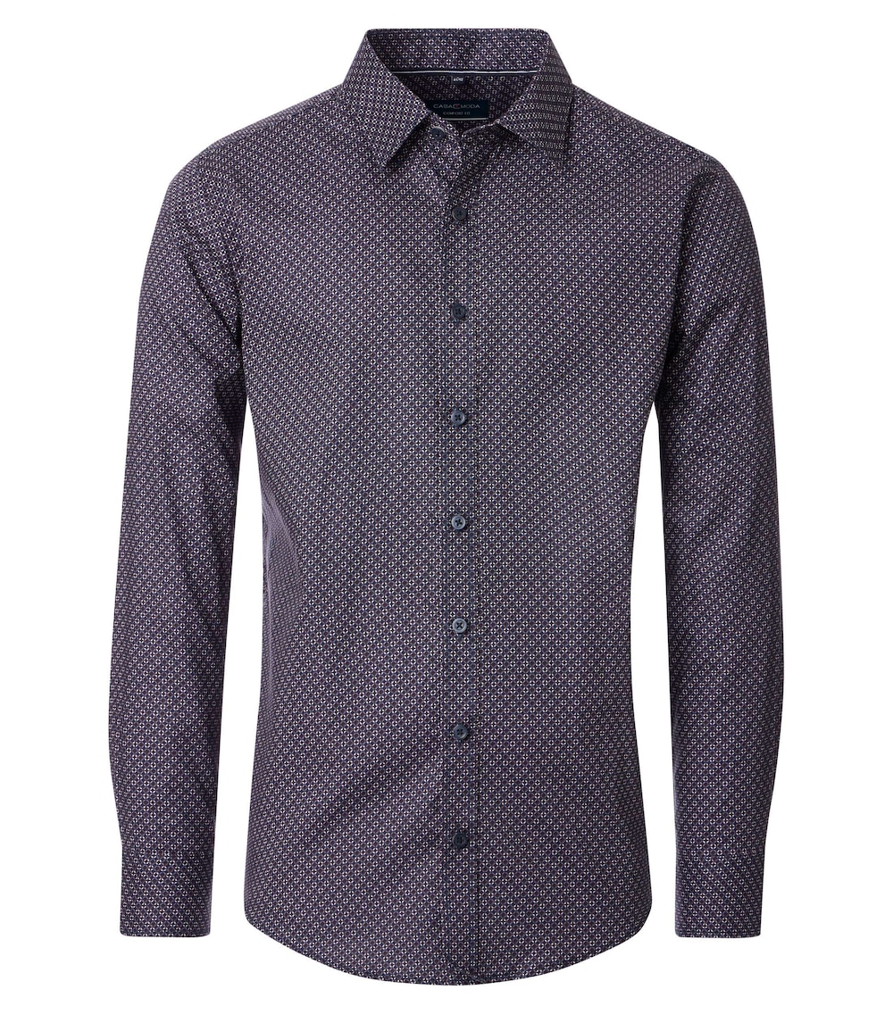 Freizeithemd Print Comfort Fit