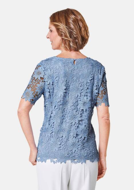 Festliche Bluse aus edler Spitze
