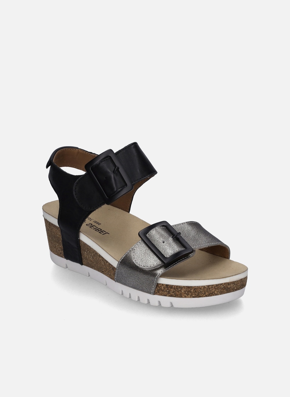 Damen Sandale Quinn 02, basalt-kombi