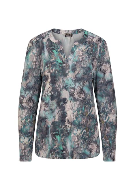 Elegantes Blusenshirt mit V-Ausschnitt