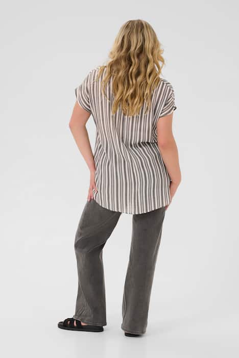 Kurzarm-Bluse Regular fit