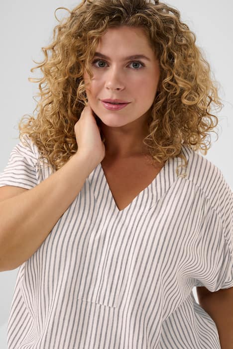 Kurzarm-Bluse Loose fit