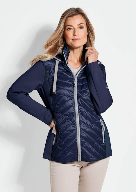 Jacke mit Stehkragen