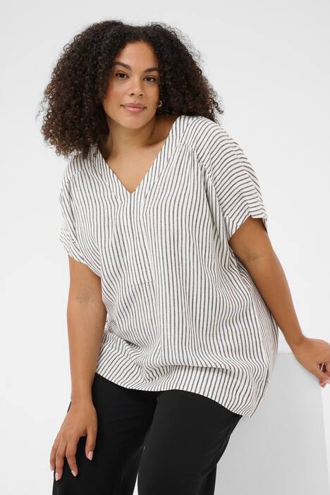 Kurzarm-Bluse Loose fit