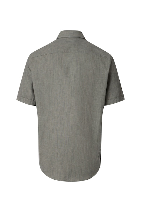 Leinenhemd Kurzarm gestreift Casual Fit