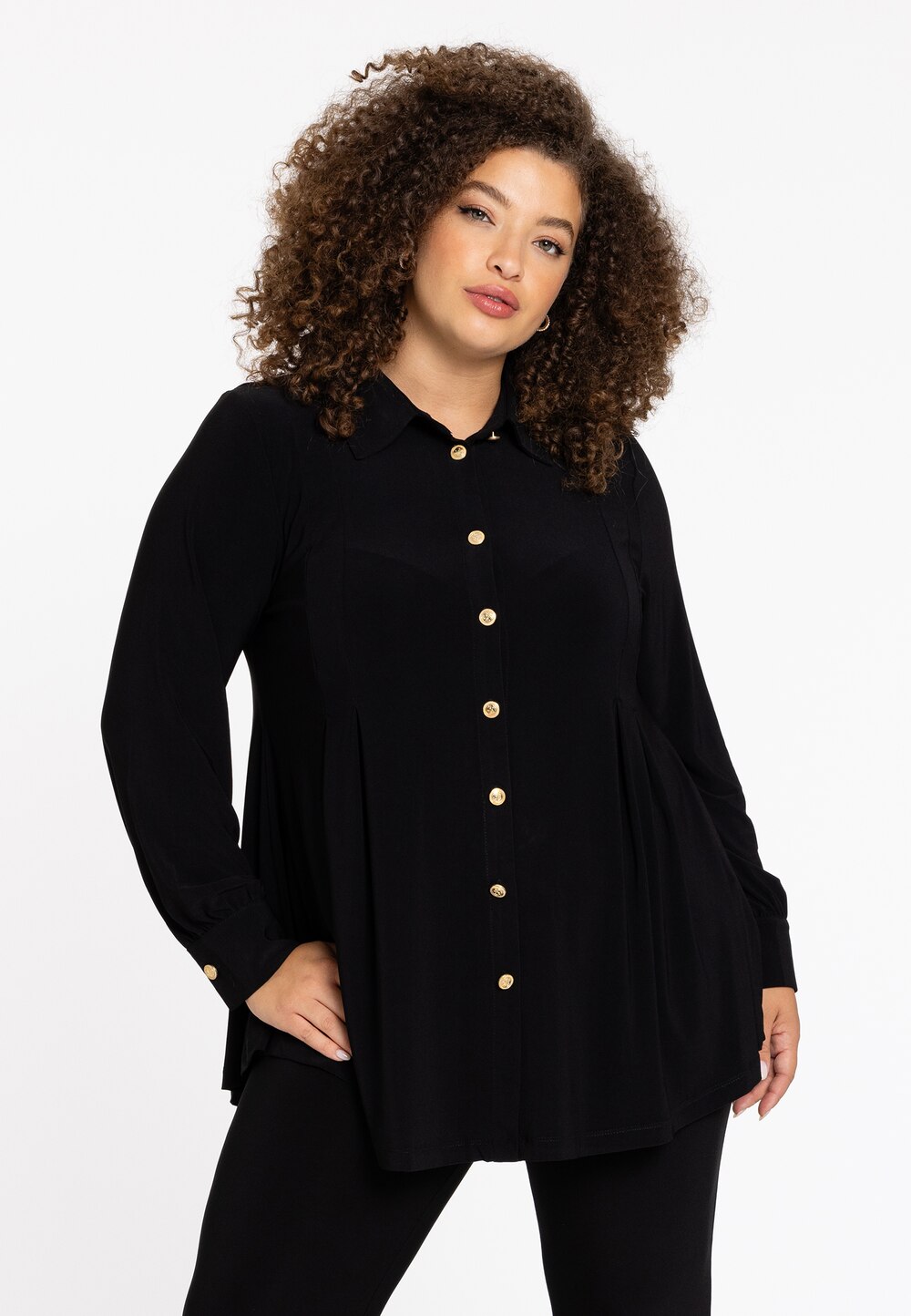Blouse met lange mouwen
