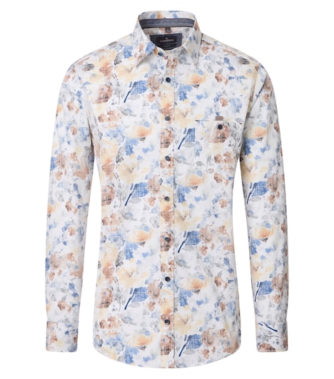 Freizeithemd Print Casual Fit