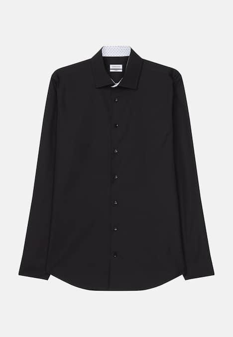 Herren Business Hemd - Uni