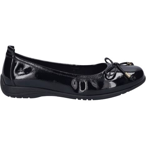 Damen Ballerina Fenja 09, black-black