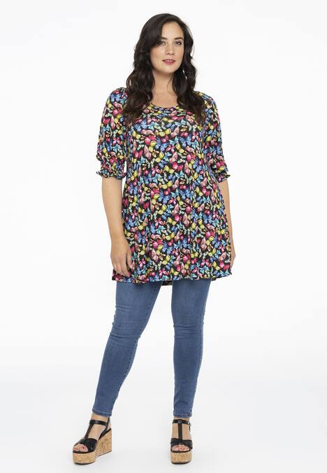 Jeans mit einem elastischen Bund