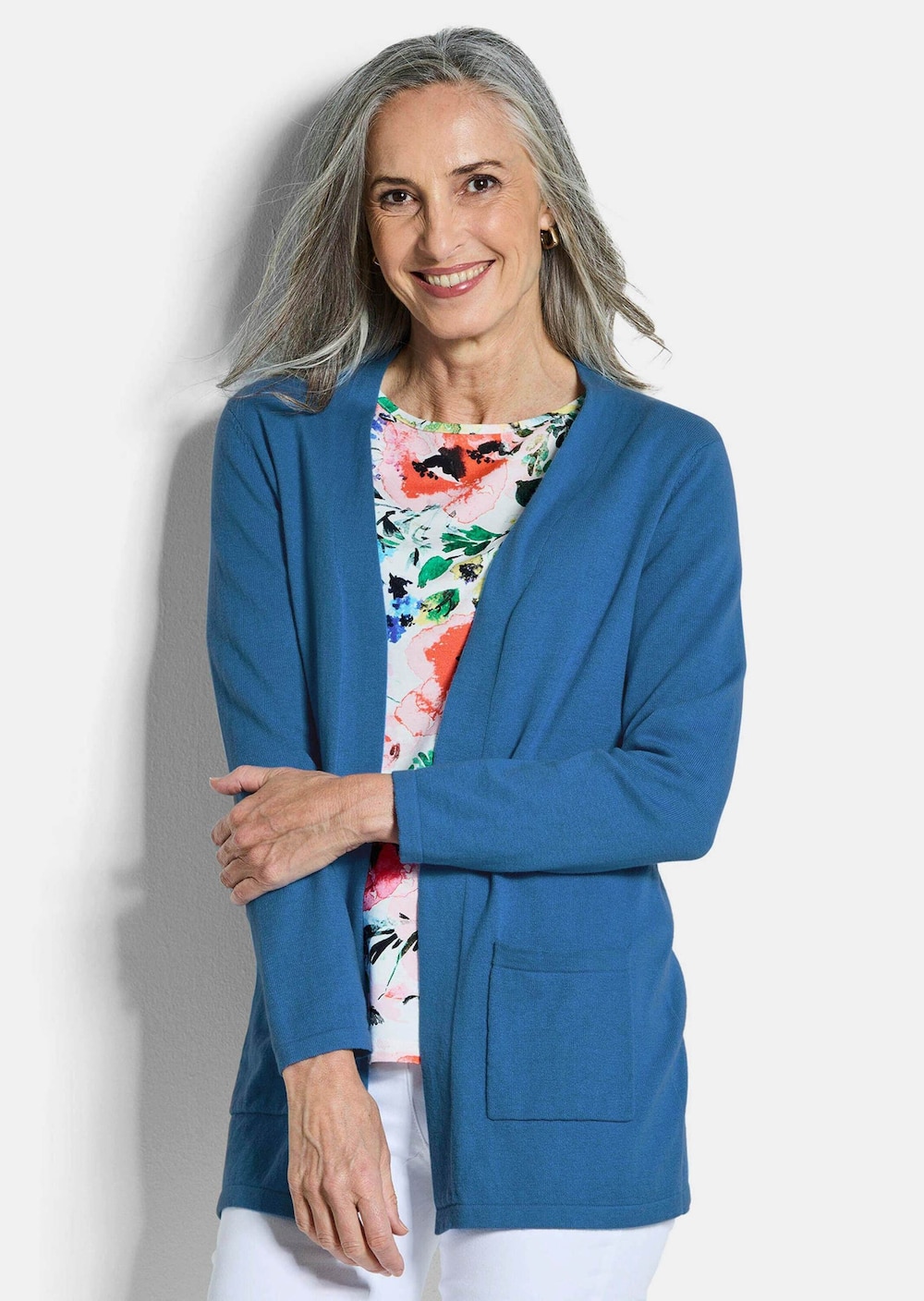 Elegante Strickjacke mit Kaschmir