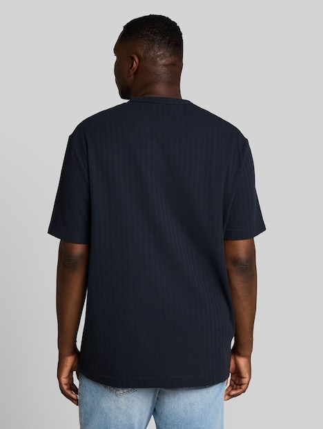 T-Shirt mit Waffelstruktur