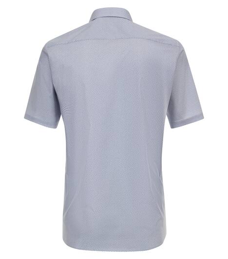 Businesshemd Kurzarm Print Modern Fit
