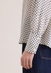 Damen Ausgestellte Bluse - Druck