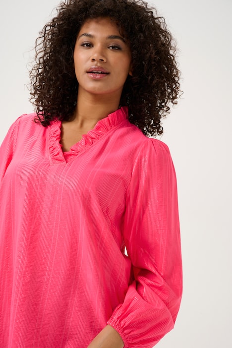 Langarm-Bluse Regular fit