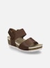 Damen Sandale Quinn 09, cognac