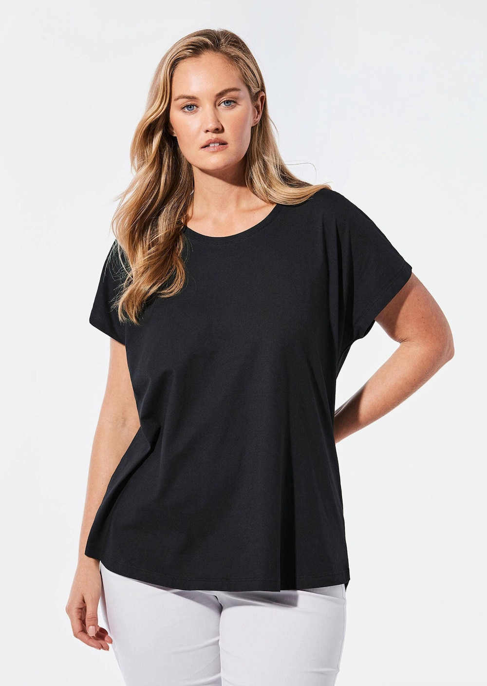 Shirt mit Rundhalsausschnitt