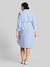 Blusenkleid mit Leinenanteil
