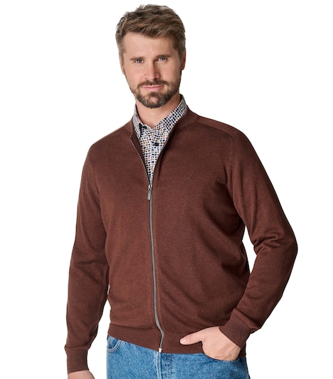 Strickjacke uni