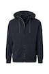 Sweatjacke mit Kapuze uni