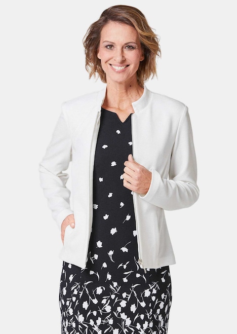 Trageangenehmer Blazer mit raffiniertem Kragen