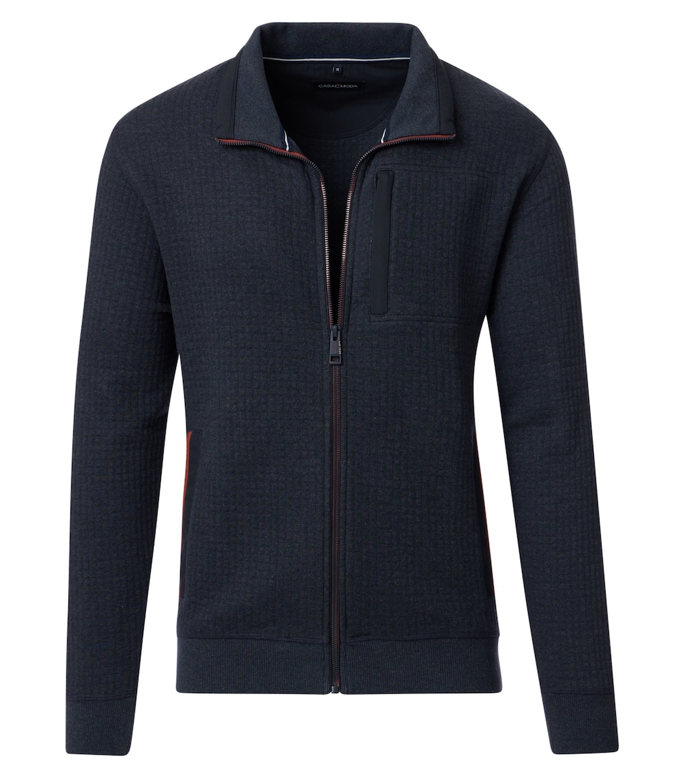 Sweatjacke uni