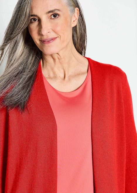 Langarm Feinstrick-Cardigan