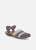 Damen Sandale Rosalie 33, blau-kombi